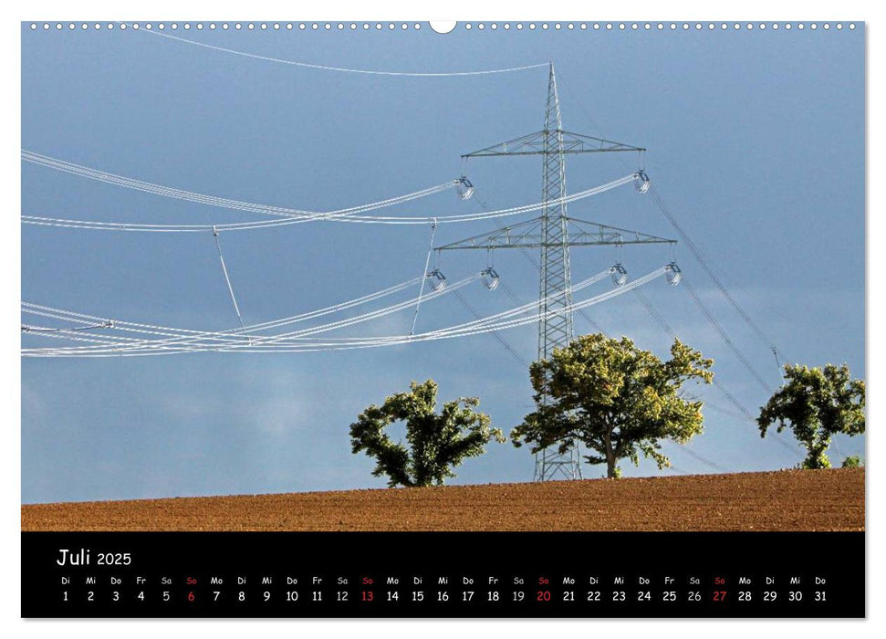 Unter Strom (CALVENDO Premium Wandkalender 2025)