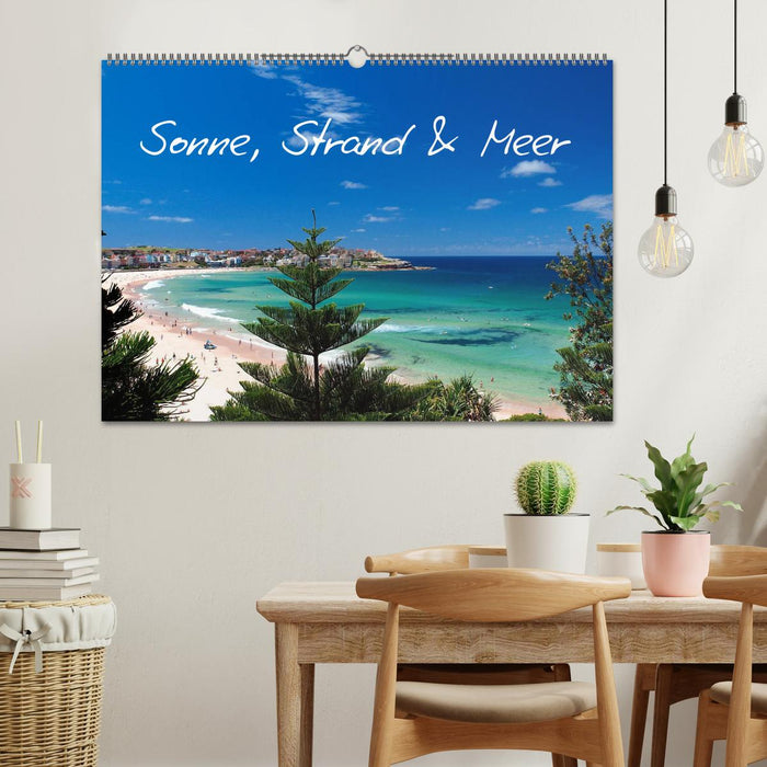 Sonne, Strand & Meer (CALVENDO Wandkalender 2025)