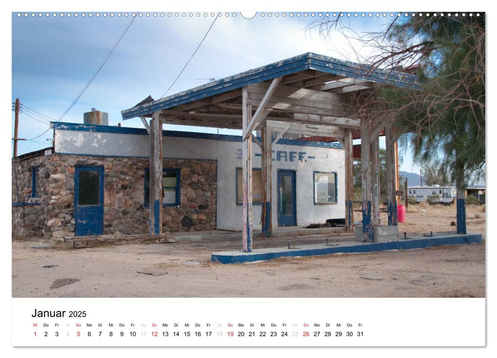 Route 66 Revisited (CALVENDO Premium Wandkalender 2025)