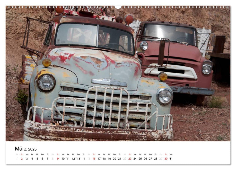 Route 66 Revisited (CALVENDO Premium Wandkalender 2025)