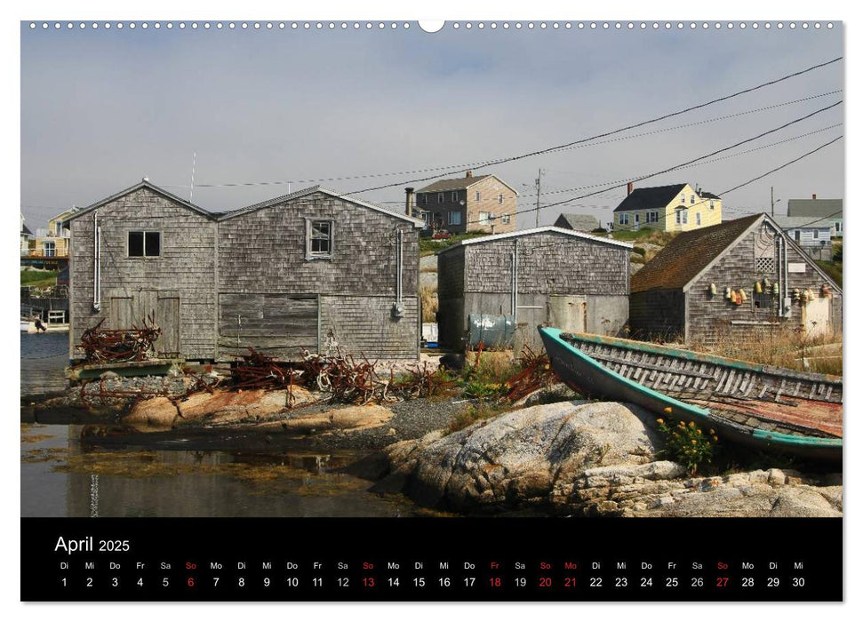 Bilderreise Nova Scotia (CALVENDO Premium Wandkalender 2025)