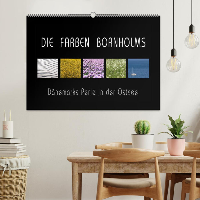 Die Farben Bornholms (CALVENDO Wandkalender 2025)