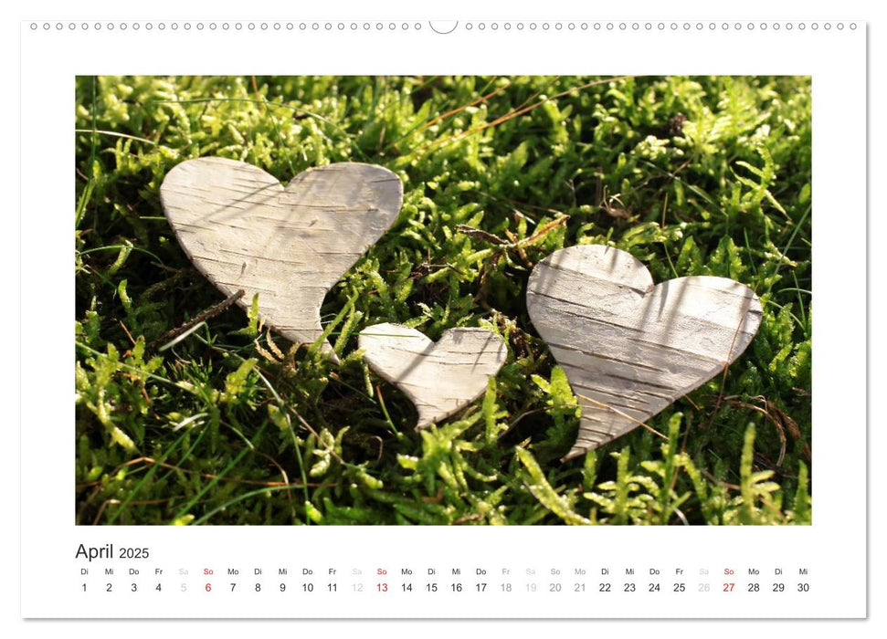 Mein Herz für Dich (CALVENDO Premium Wandkalender 2025)