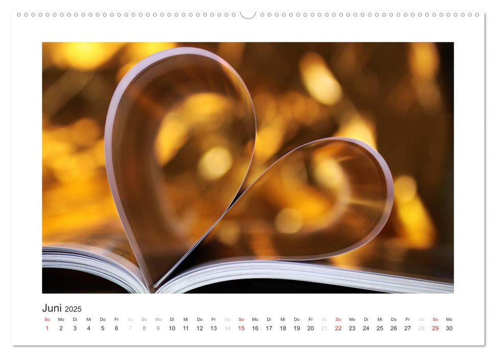 Mein Herz für Dich (CALVENDO Premium Wandkalender 2025)
