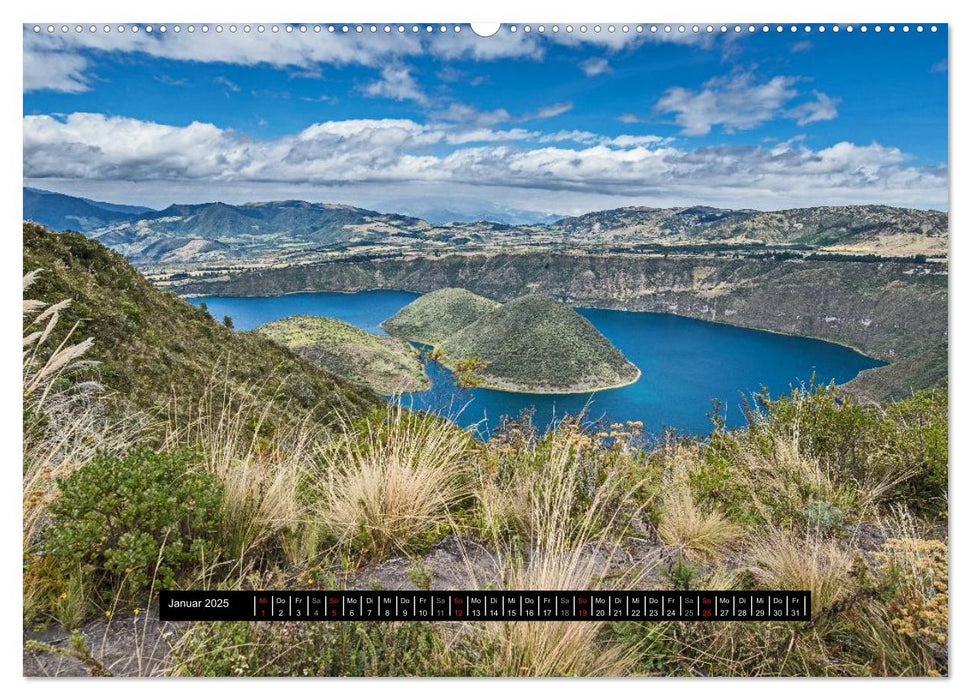 Ecuador (CALVENDO Premium Wandkalender 2025)