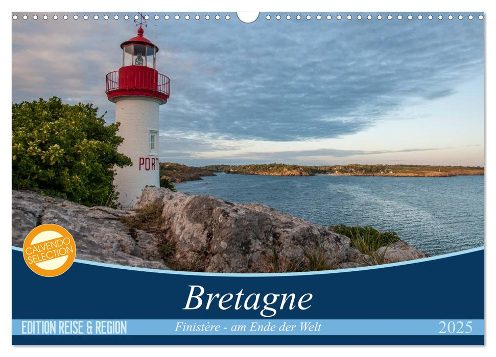 Bretagne: Finistère - am Ende der Welt (CALVENDO Wandkalender 2025)