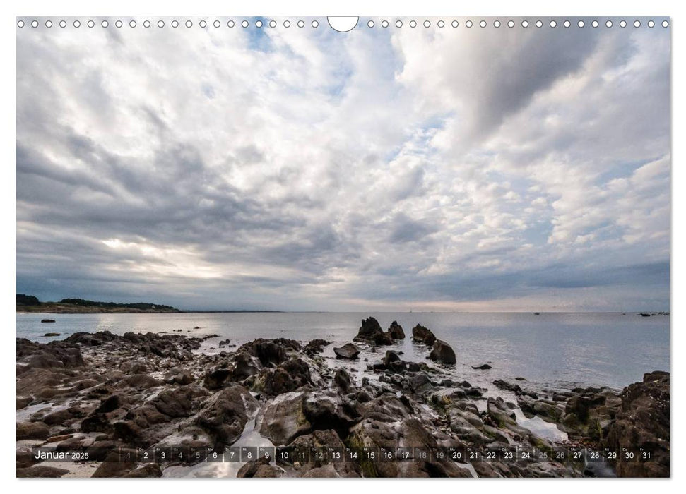 Bretagne: Finistère - am Ende der Welt (CALVENDO Wandkalender 2025)