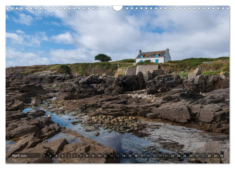 Bretagne: Finistère - am Ende der Welt (CALVENDO Wandkalender 2025)