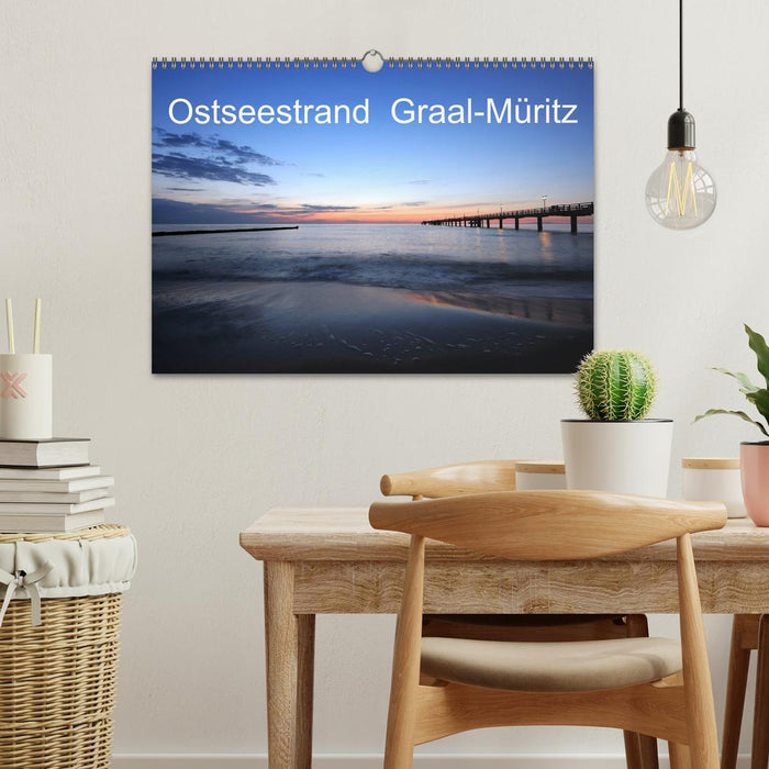 Ostseestrand Graal-Müritz (CALVENDO Wandkalender 2025)