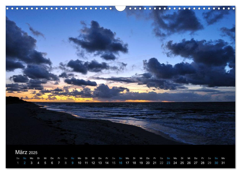 Ostseestrand Graal-Müritz (CALVENDO Wandkalender 2025)