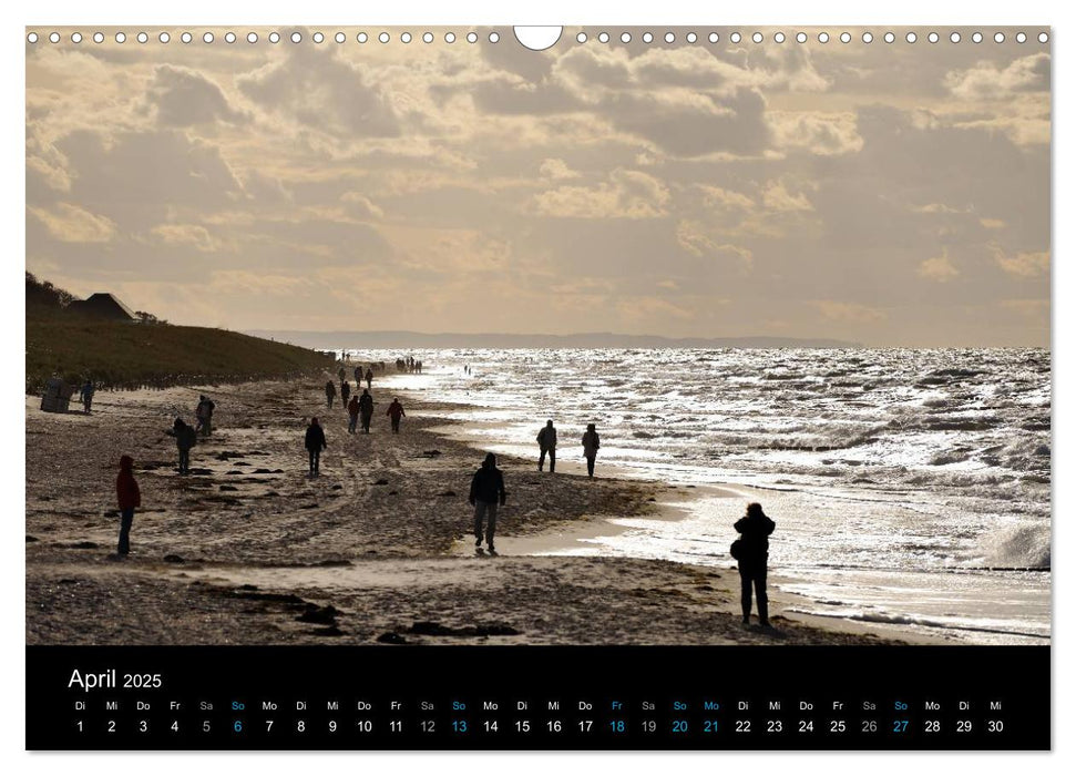 Ostseestrand Graal-Müritz (CALVENDO Wandkalender 2025)