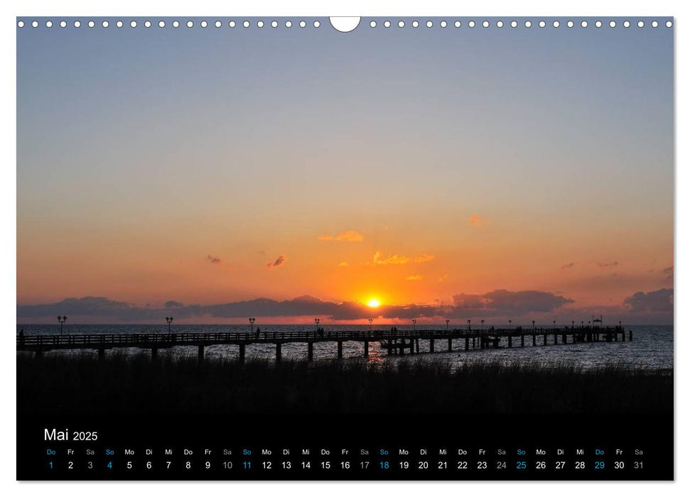 Ostseestrand Graal-Müritz (CALVENDO Wandkalender 2025)