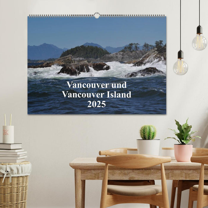 Vancouver und Vancouver Island 2025 (CALVENDO Wandkalender 2025)