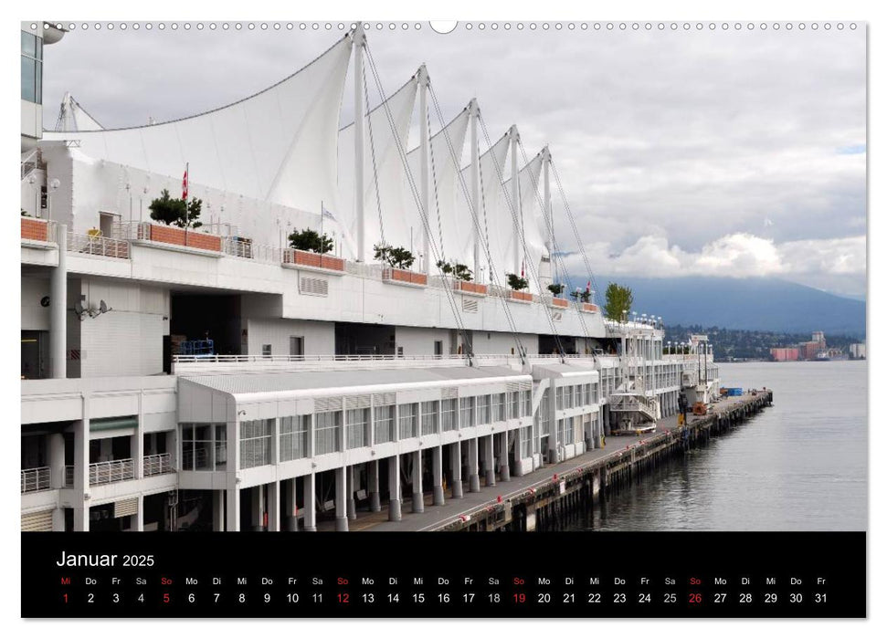 Vancouver und Vancouver Island 2025 (CALVENDO Wandkalender 2025)