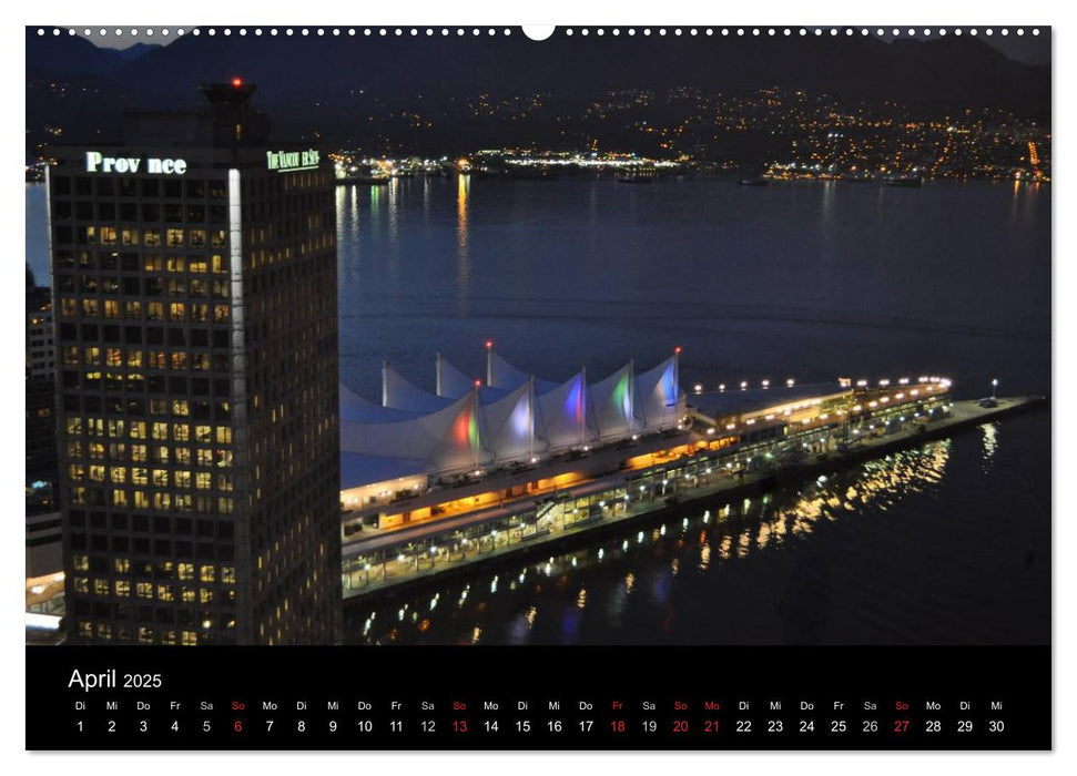 Vancouver und Vancouver Island 2025 (CALVENDO Wandkalender 2025)