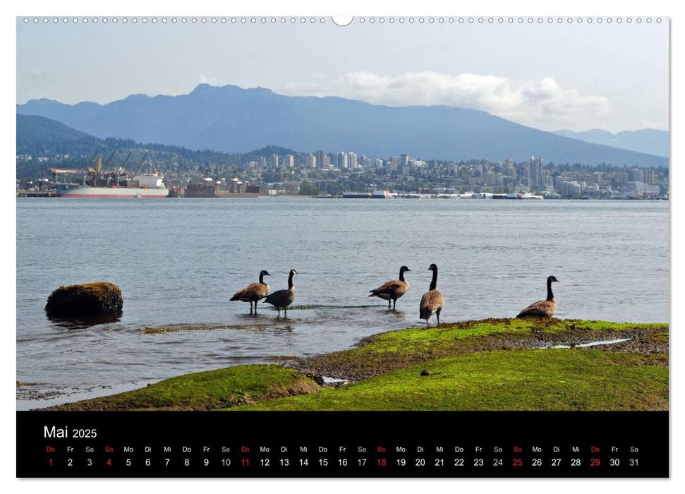 Vancouver und Vancouver Island 2025 (CALVENDO Wandkalender 2025)