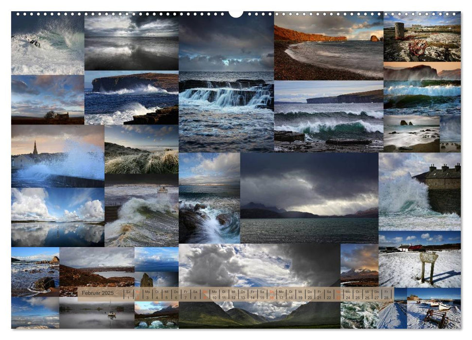 Schottland 365 (CALVENDO Premium Wandkalender 2025)