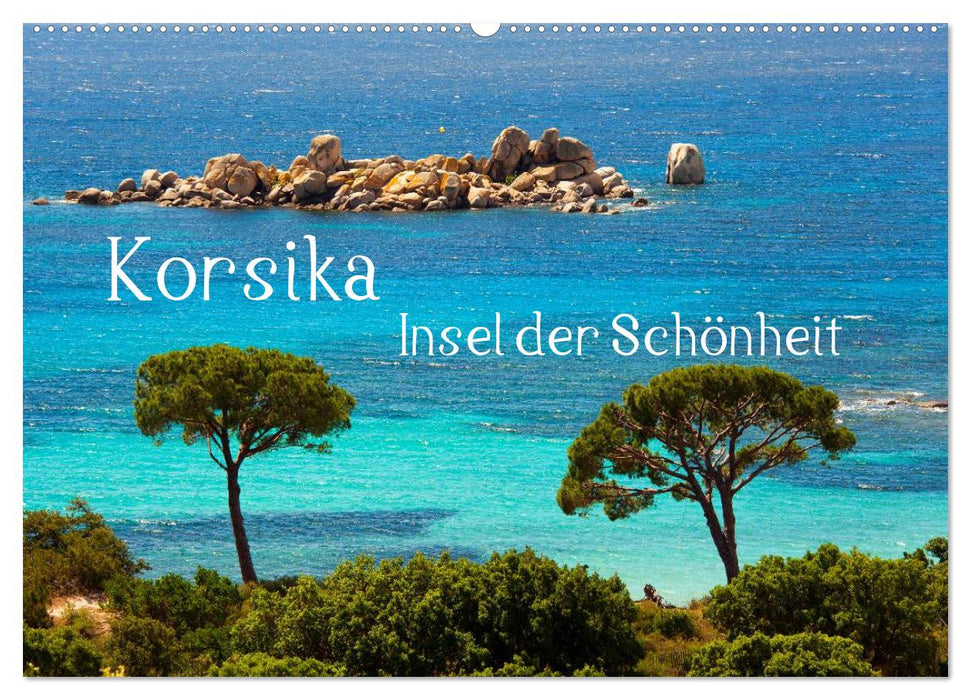 Korsika Insel der Schönheit (CALVENDO Wandkalender 2025)