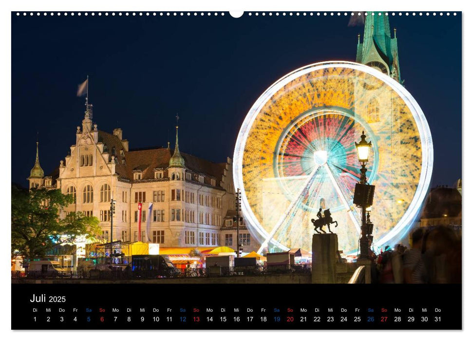 ZÜRICH - Little Big City (CALVENDO Premium Wandkalender 2025)