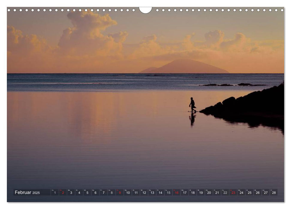 Das Meer und die Abendsonne (CALVENDO Wandkalender 2025)