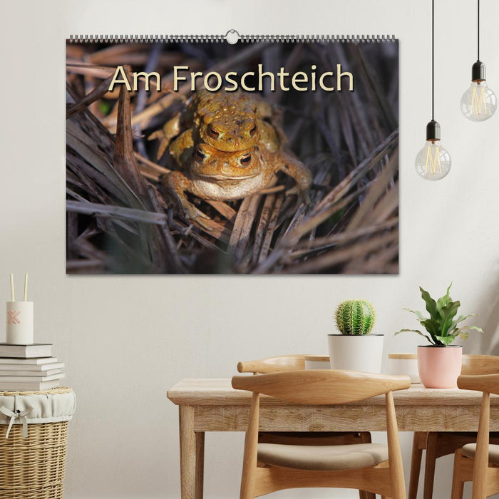 Am Froschteich (CALVENDO Wandkalender 2025)