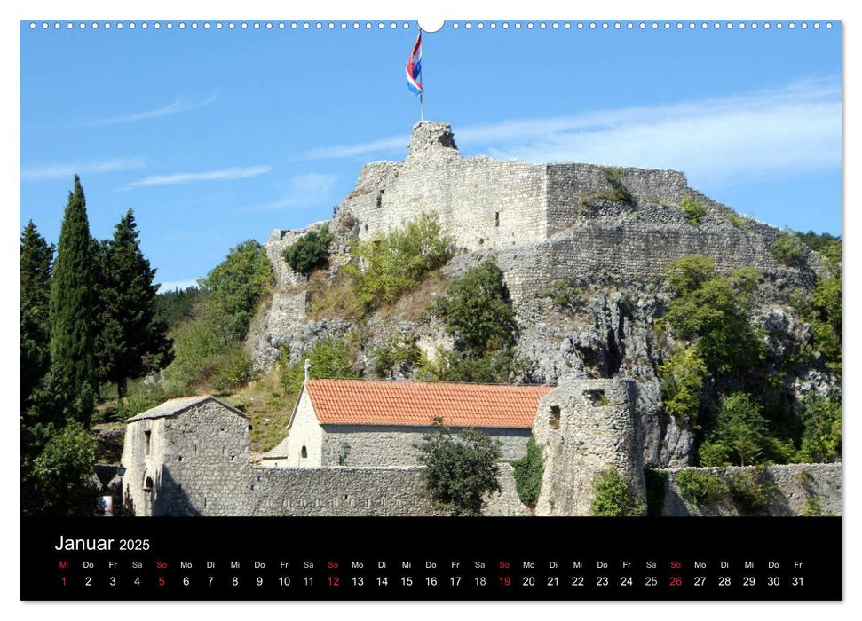 Dalmatien 2025 (CALVENDO Premium Wandkalender 2025)