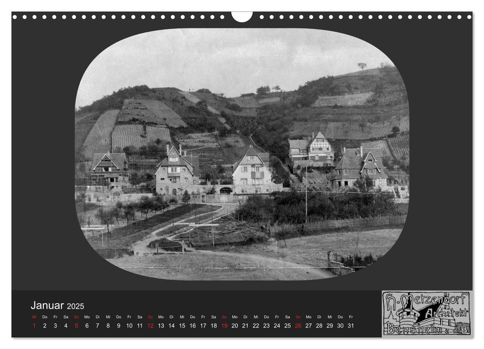 Lebensräume um 1900 (CALVENDO Wandkalender 2025)