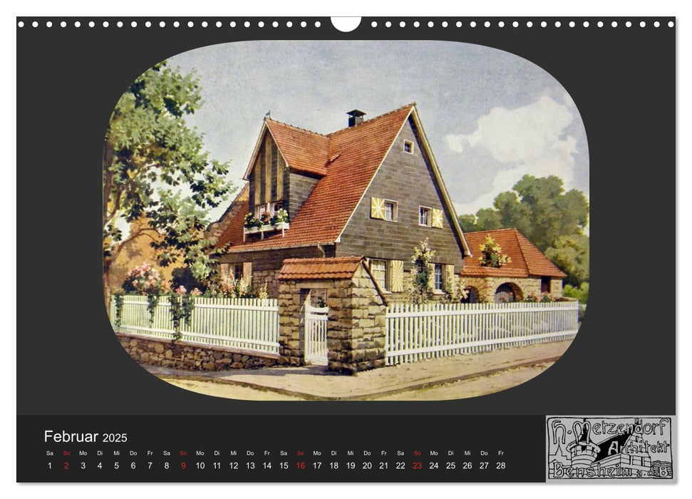 Lebensräume um 1900 (CALVENDO Wandkalender 2025)