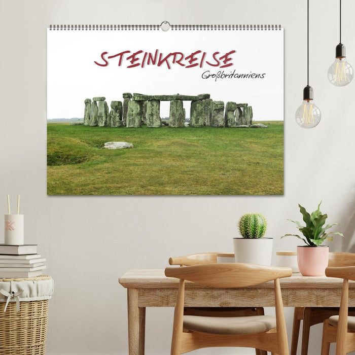 Steinkreise Großbritanniens (CALVENDO Wandkalender 2025)