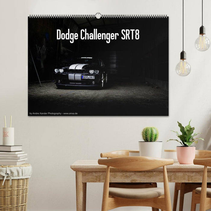 Dodge Challenger SRT8 (CALVENDO Wandkalender 2025)