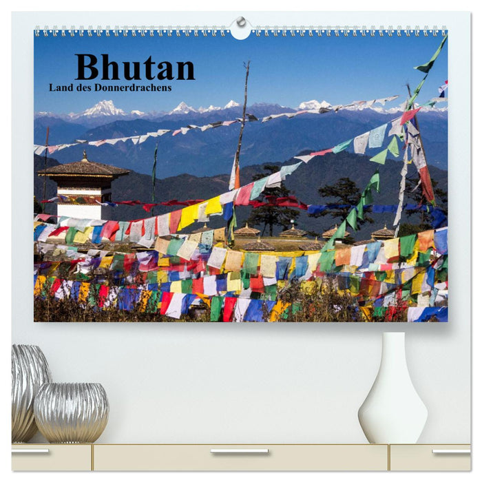 Bhutan 2025 - Land des Donnerdrachens (CALVENDO Premium Wandkalender 2025)