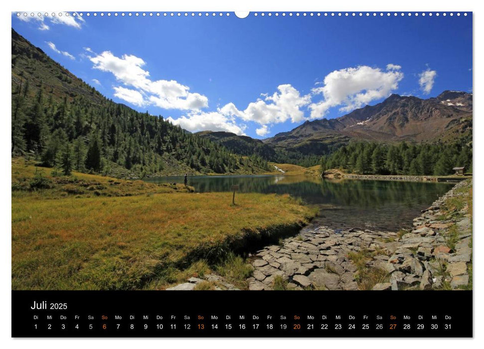 Das Ultental und seine Jahreszeiten (CALVENDO Premium Wandkalender 2025)