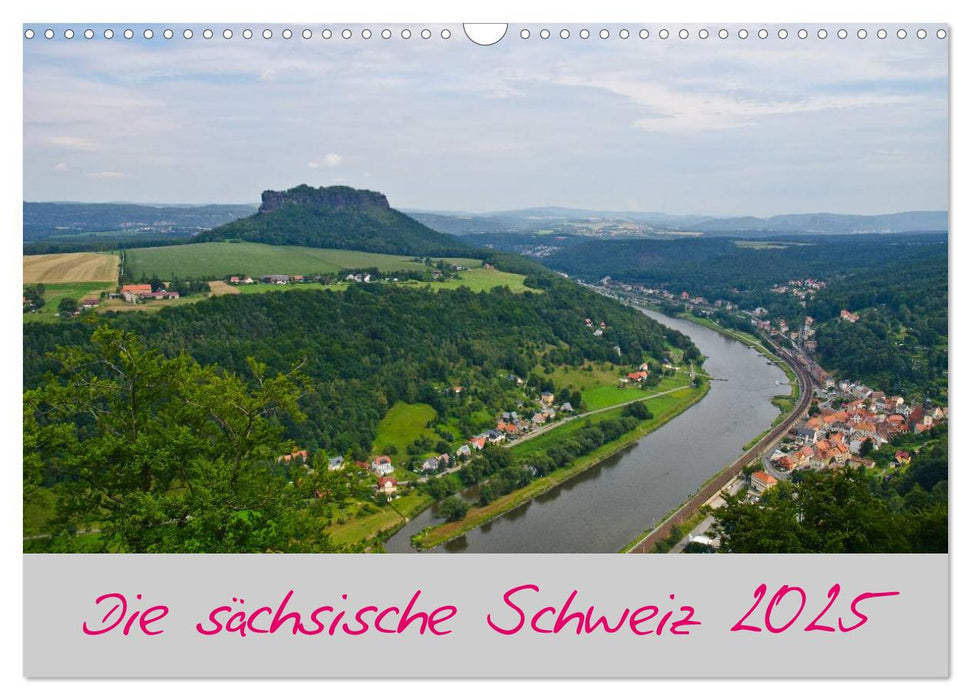 Die sächsische Schweiz 2025 (CALVENDO Wandkalender 2025)