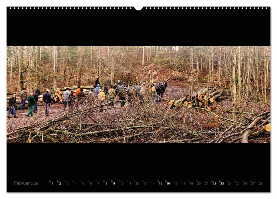 Markgräflerland-Panoramen - Vier Jahreszeiten in der Toskana Deutschlands (CALVENDO Premium Wandkalender 2025)