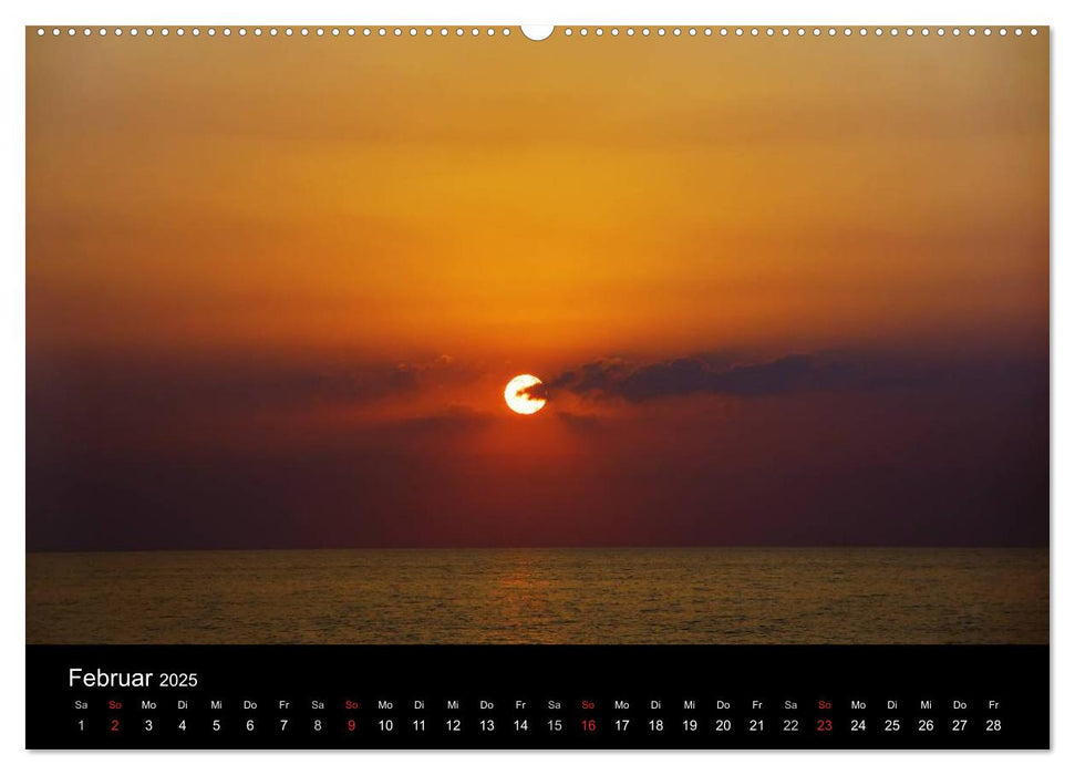 Kalabrien: Wo die Sonne Urlaub macht (CALVENDO Wandkalender 2025)