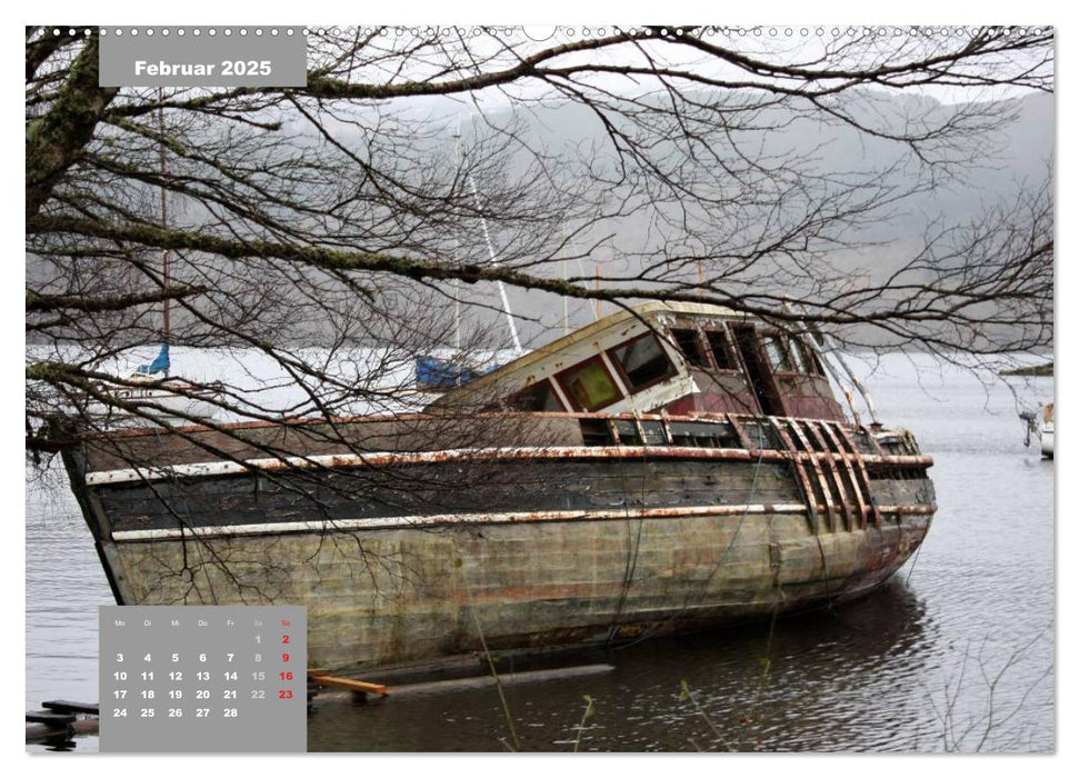 Bootswracks (CALVENDO Wandkalender 2025)