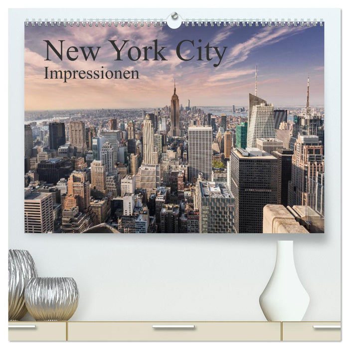 New York City Impressionen (CALVENDO Premium Wandkalender 2025)