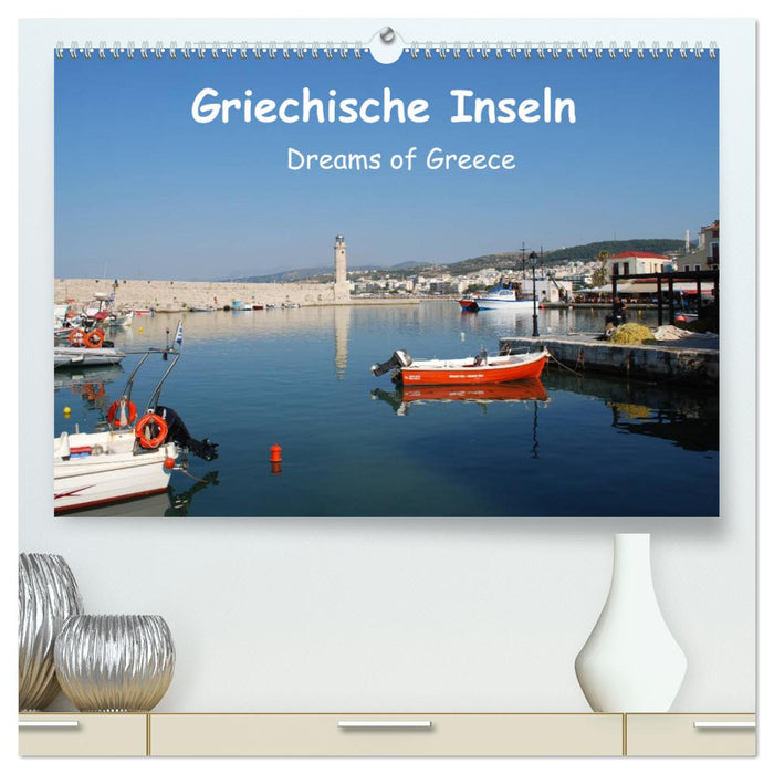 Griechische Inseln (CALVENDO Premium Wandkalender 2025)