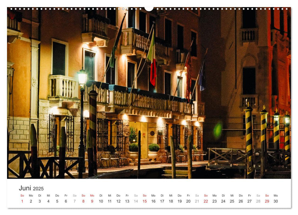 Das stille Venedig (CALVENDO Premium Wandkalender 2025)