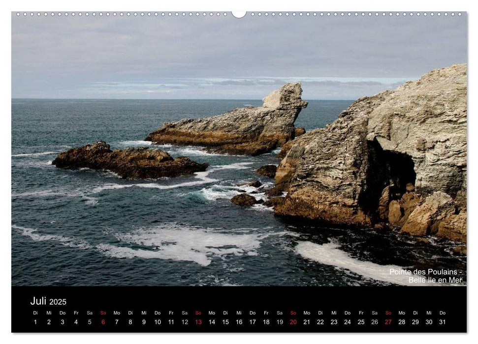 Bretagne - Zwischen Meer und Geschichte (CALVENDO Premium Wandkalender 2025)