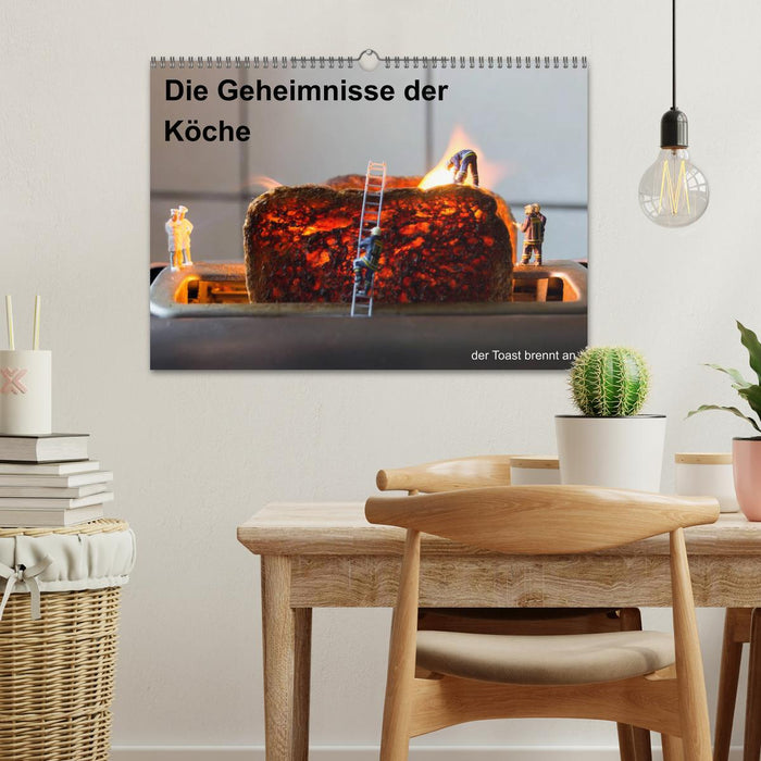 Die wahren Köche (CALVENDO Wandkalender 2025)