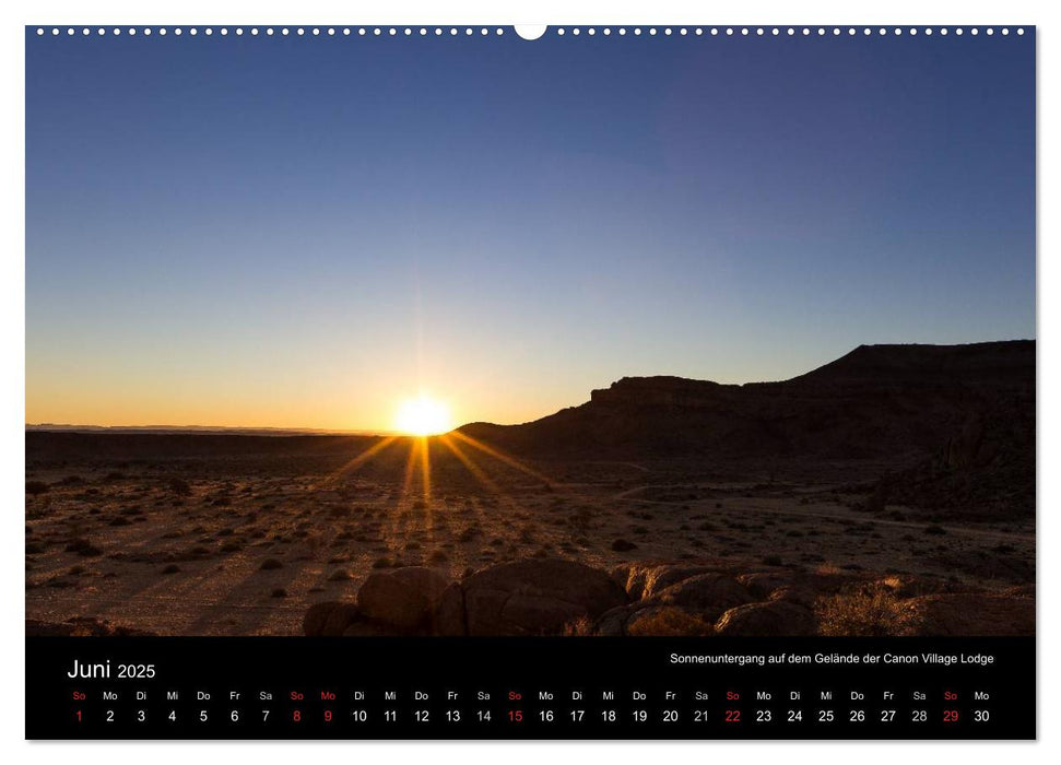 Wunderschönes Namibia (CALVENDO Wandkalender 2025)