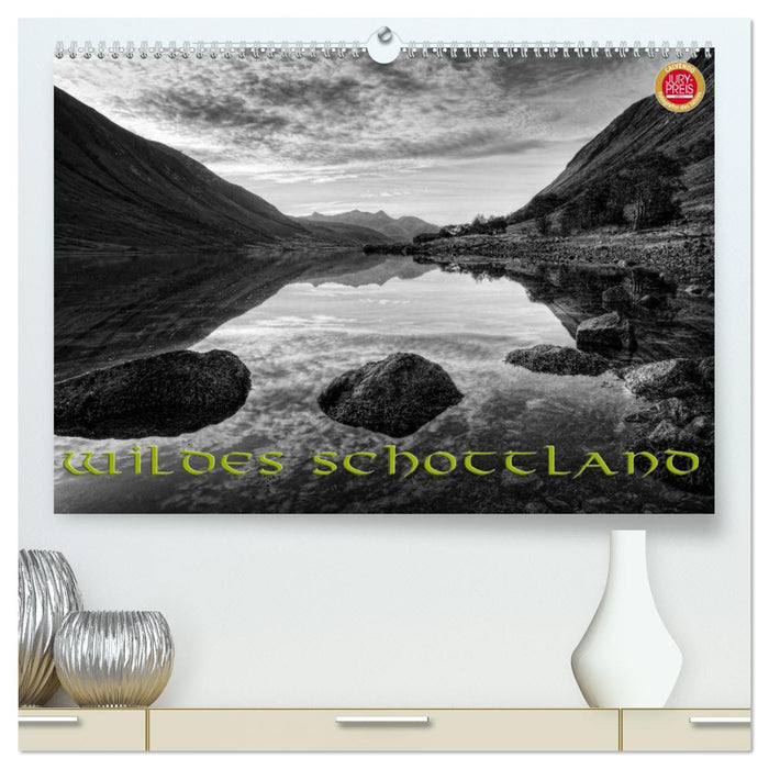 Wildes Schottland (CALVENDO Premium Wandkalender 2025)