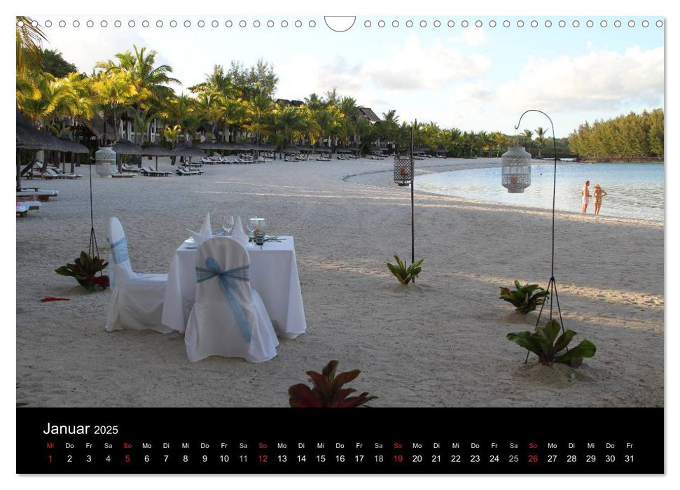 Trauminsel Mauritius (CALVENDO Wandkalender 2025)