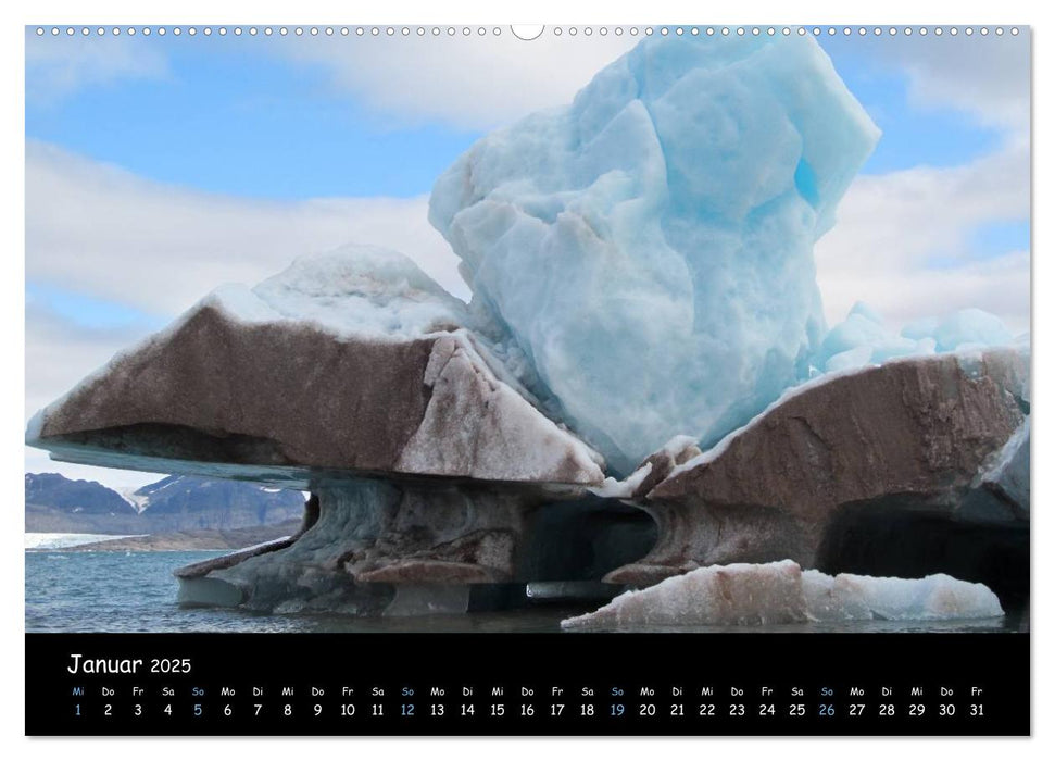 Spitzbergen (CALVENDO Wandkalender 2025)