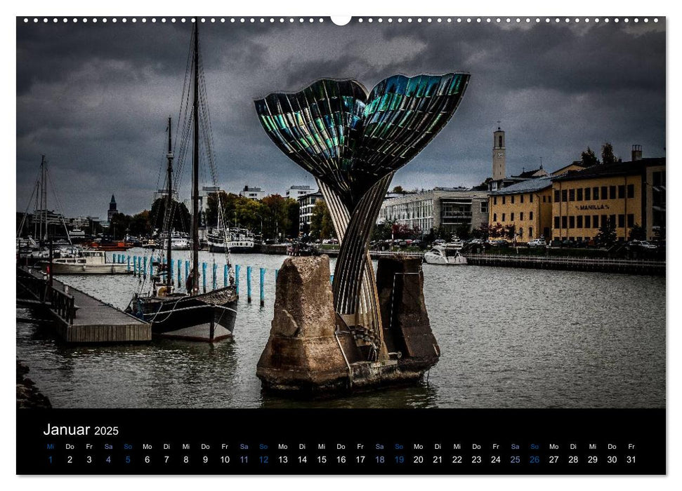 Turku / Finnland (CALVENDO Premium Wandkalender 2025)