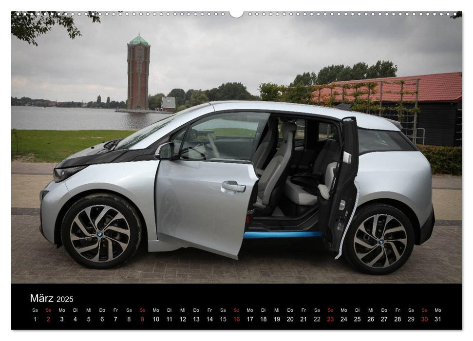 BMW i3 (CALVENDO Premium Wandkalender 2025)