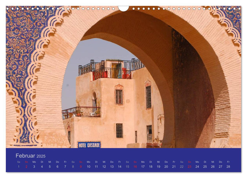 Farben Marokkos (CALVENDO Wandkalender 2025)