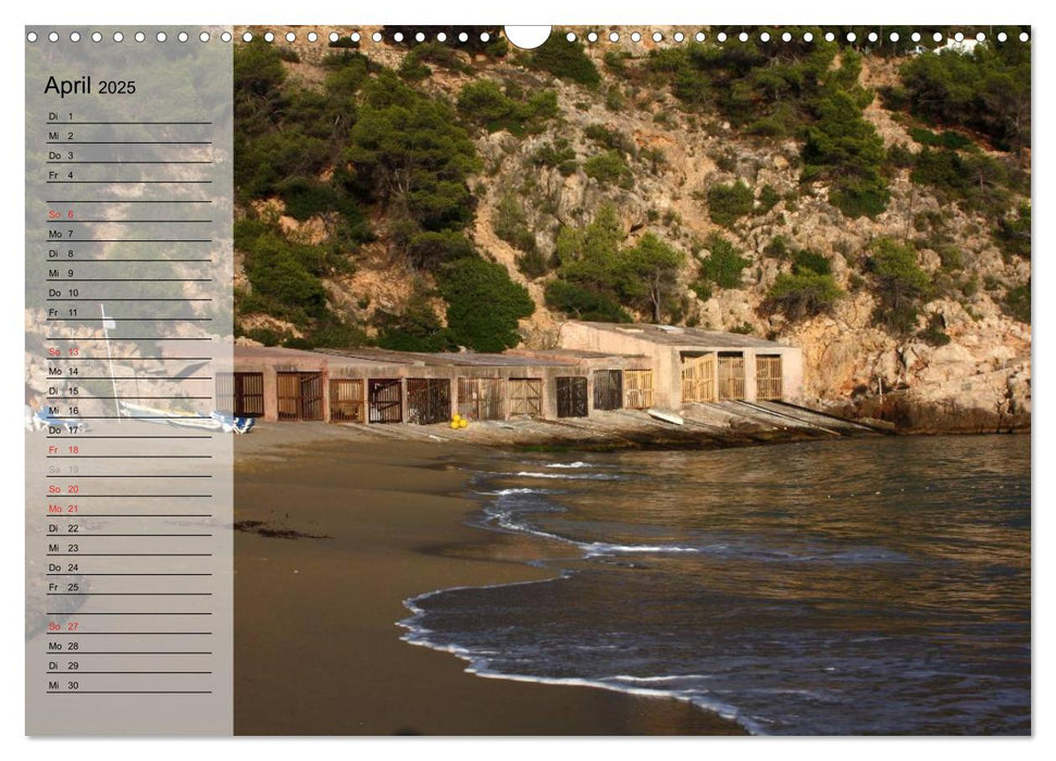 Zauberhaftes Ibiza - Terminplaner (CALVENDO Wandkalender 2025)