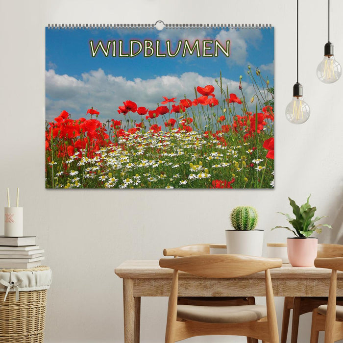 Wildblumen 2025 (CALVENDO Wandkalender 2025)